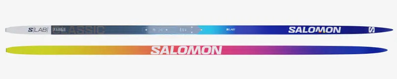 Беговые лыжи для классического хода SALOMON S-LAB CARBON CLASSIC RED SL32