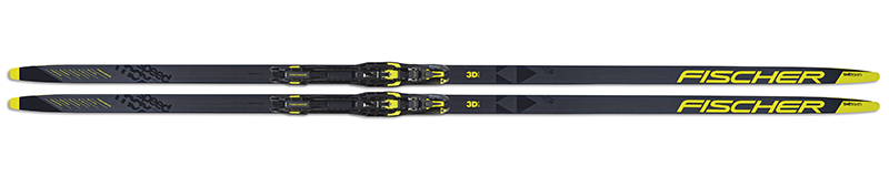 Беговые лыжи с камусом для классического хода FISCHER SPEEDMAX 3D TWIN SKIN STIFF IFP