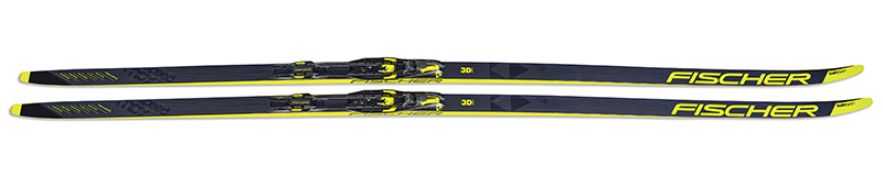Беговые лыжи с камусом для классического хода FISCHER SPEEDMAX 3D TWIN SKIN MED IFP