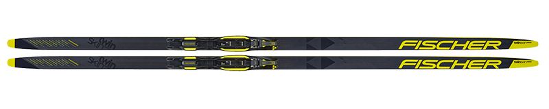 Беговые лыжи юниорские для классического хода FISCHER TWIN SKIN CARBON JR IFP Беговые лыжи юниорские для классического хода FISCHER TWIN SKIN CARBON JR IFP