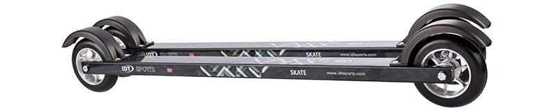 Лыжероллеры для конькового хода IDT SKATE STD (RM 1) легкосплавные d=100мм