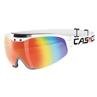 Визор CASCO SPIRIT CARBONIC (2 линзы в комплекте) White-rainbow
