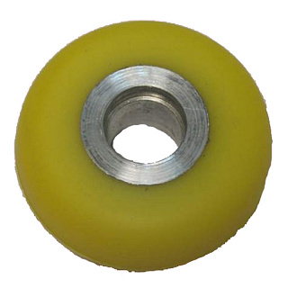 Колесо из полиуретана без подшипников ROLL'X 78A (желтые, аналог START) 71/30