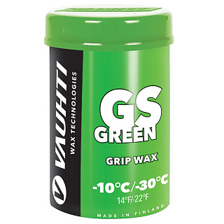 Мазь держания твердая без содержания фтора VAUHTI GS зеленая