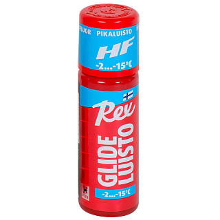 Парафин в жидком виде с высоким содержанием фтора REX Instant Glide HF Blue Парафин в жидком виде с высоким содержанием фтора REX Instant Glide HF Blue