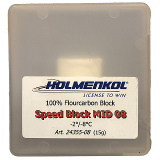 Блок-ускоритель с высоким содержанием фтора HOLMENKOL SpeedBlock MID 08