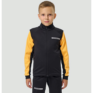 Жилет разминочный юниорский NORDSKI Jr. Core Black Жилет разминочный юниорский NORDSKI Jr. Core Black