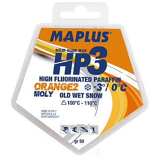Парафин с высоким содержанием фтора MAPLUS HP3 Orange 2 Molybdeno Hot Additive